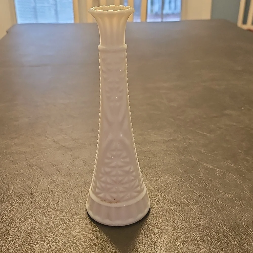 Milk Glass Bud Vase